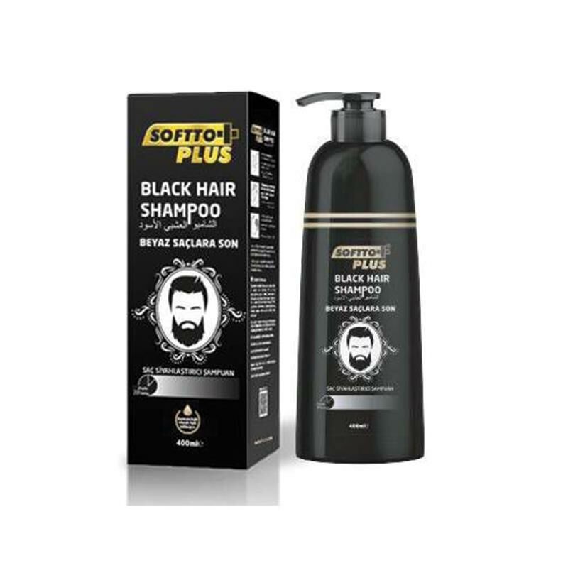 Softto Plus Black Hair Şampuan 350 ml