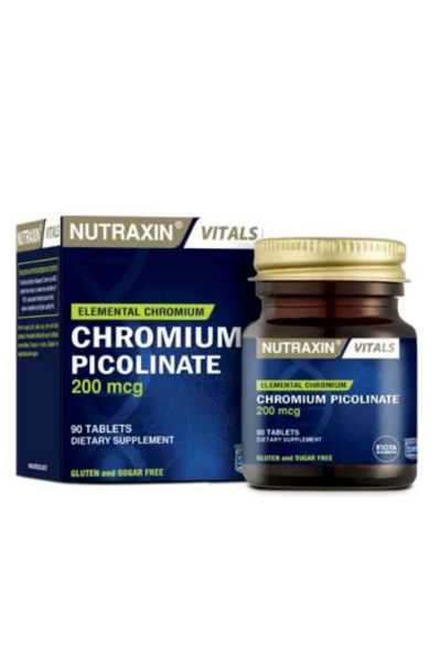 Nutraxin Chromium Picolinate 200 mcg 90 Tablet