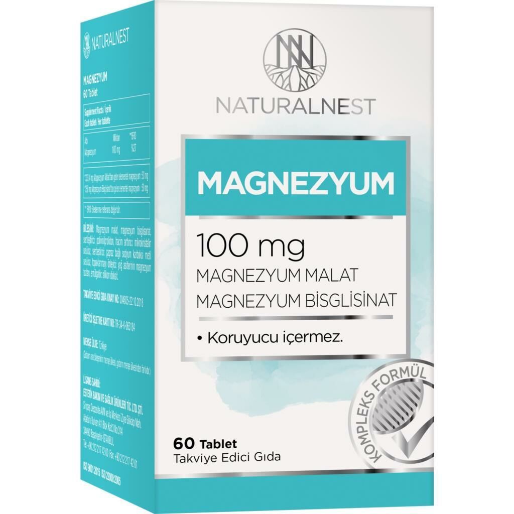 Naturalnest Magnesium 60 Tablet