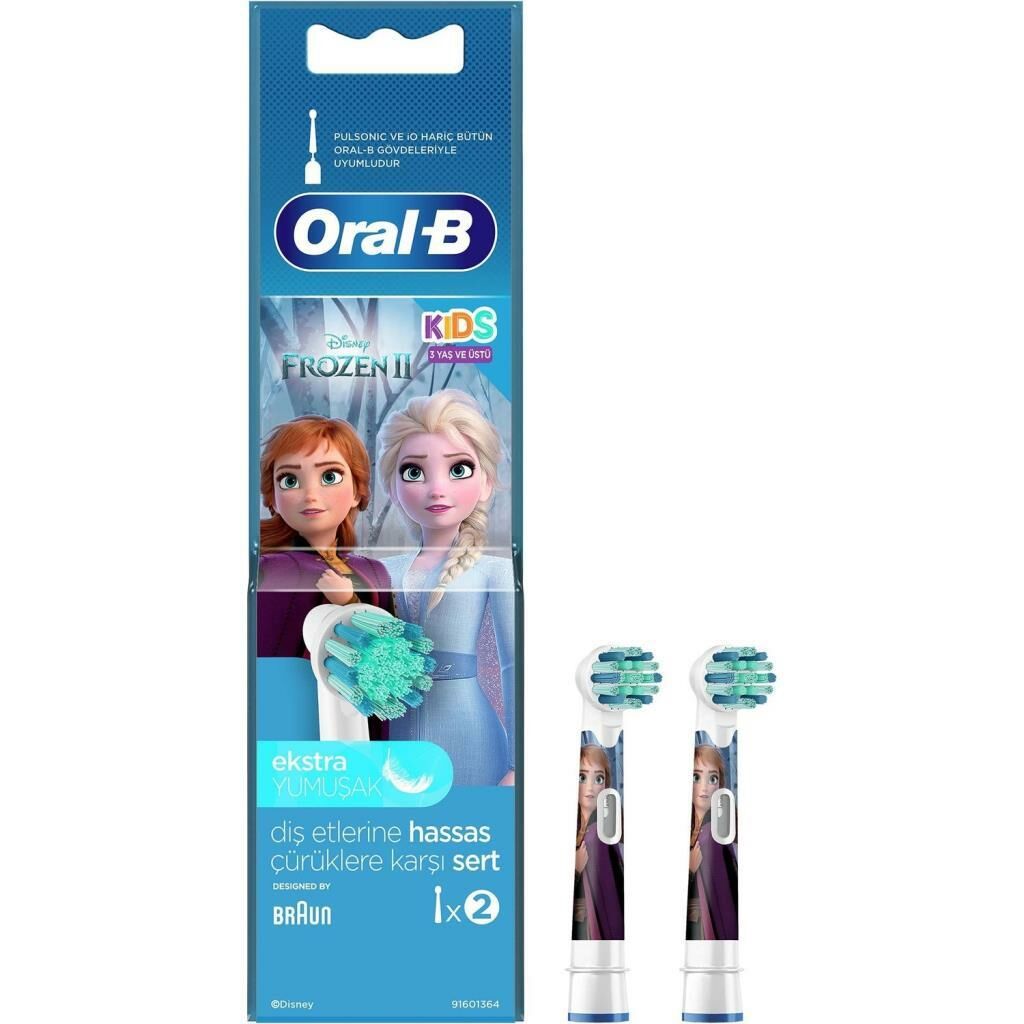Oral-B Frozen Çocuklar İçin Diş Fırçası Yedek Başlığı 2 Adet