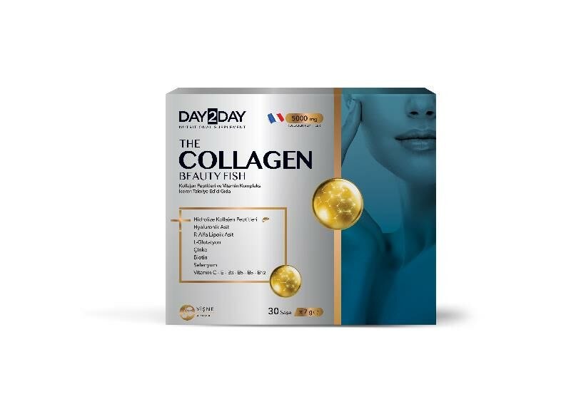 Day 2 Day Collagen Beauty Fish 5000mg 30 Saşe