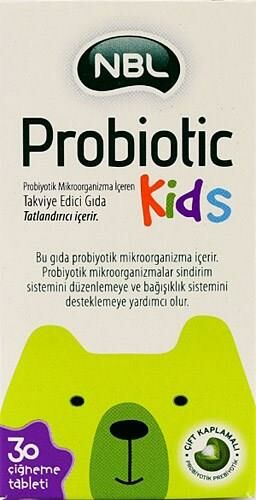 Nbl_Probiotic Kids Çiğneme Tableti 30 Adet