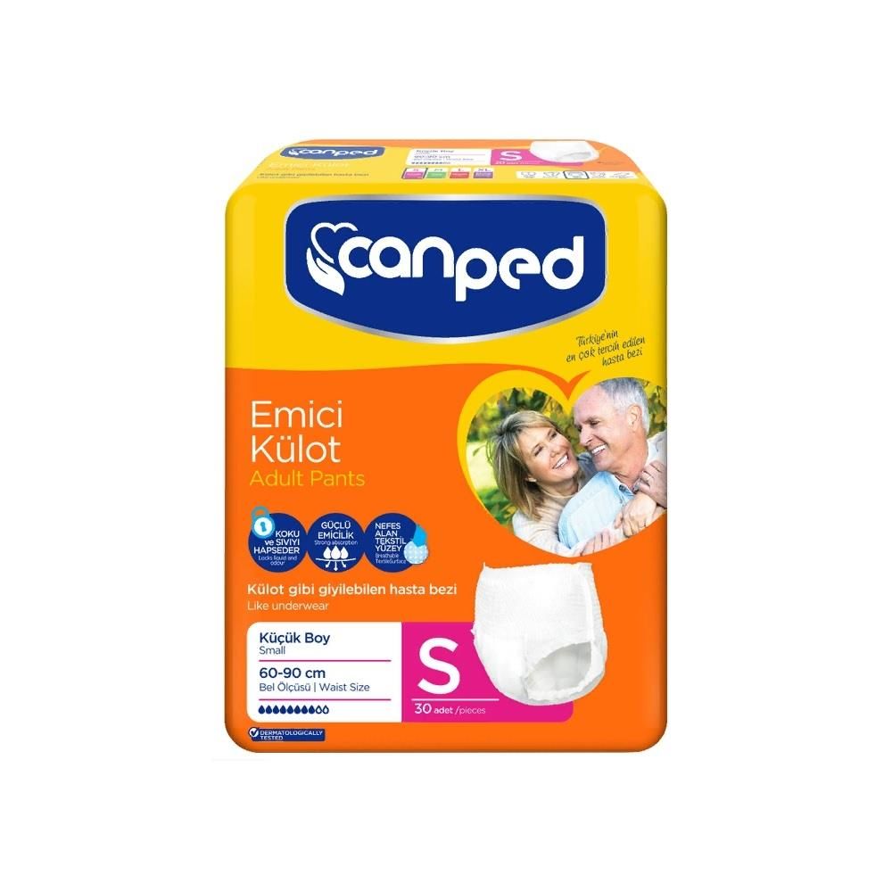 Canped Emici Külot Small - Küçük 30 Adet