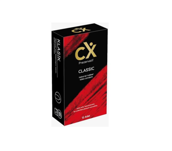 CX Classic Prezervatif 12 Adet