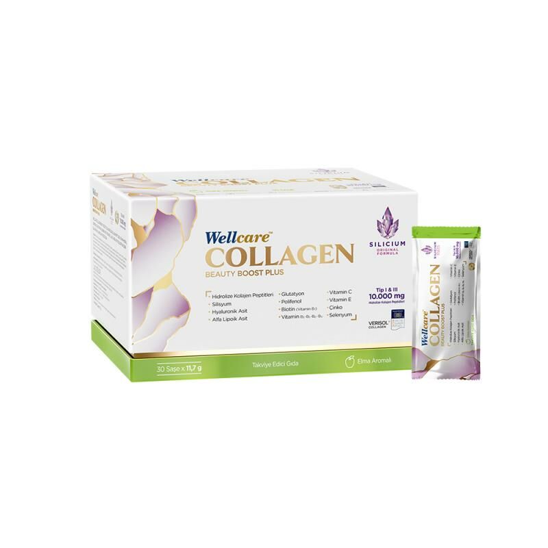 Wellcare Collagen Beauty Boost Plus Elma Aromalı - 30 Saşe