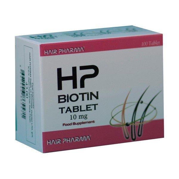 HP Biotin 10 mg 100 Tablet