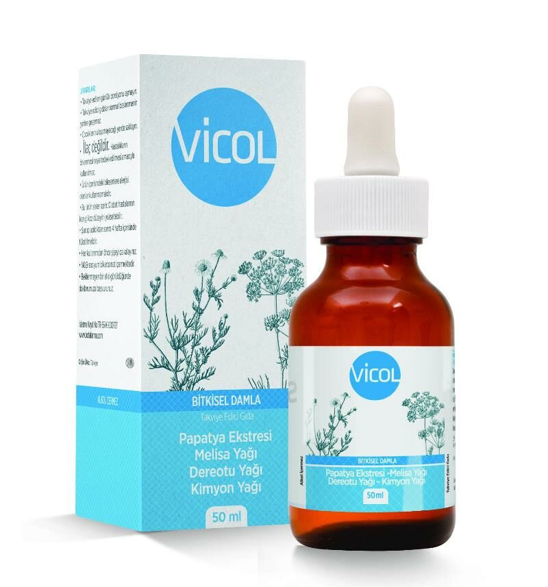 Vicol Bitkisel Damla 50 ml