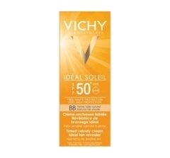 Vichy Ideal Soleil Spf 50+ BB Tinted Velvety Cream Renkli 50ml Normal/Kuru (TEKLİ)