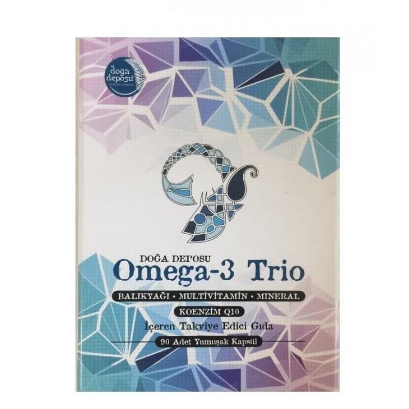 Doğa Deposu Omega-3 Trio 90 Kapsül