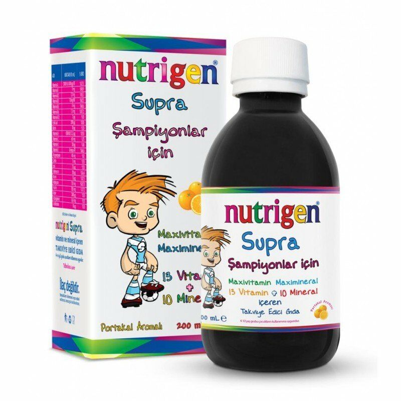 Nutrigen Supra Vitamin Mineral Şurup 200 ml