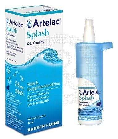 Bausch Lomb Artelac Splash Göz Damlası 10 ml