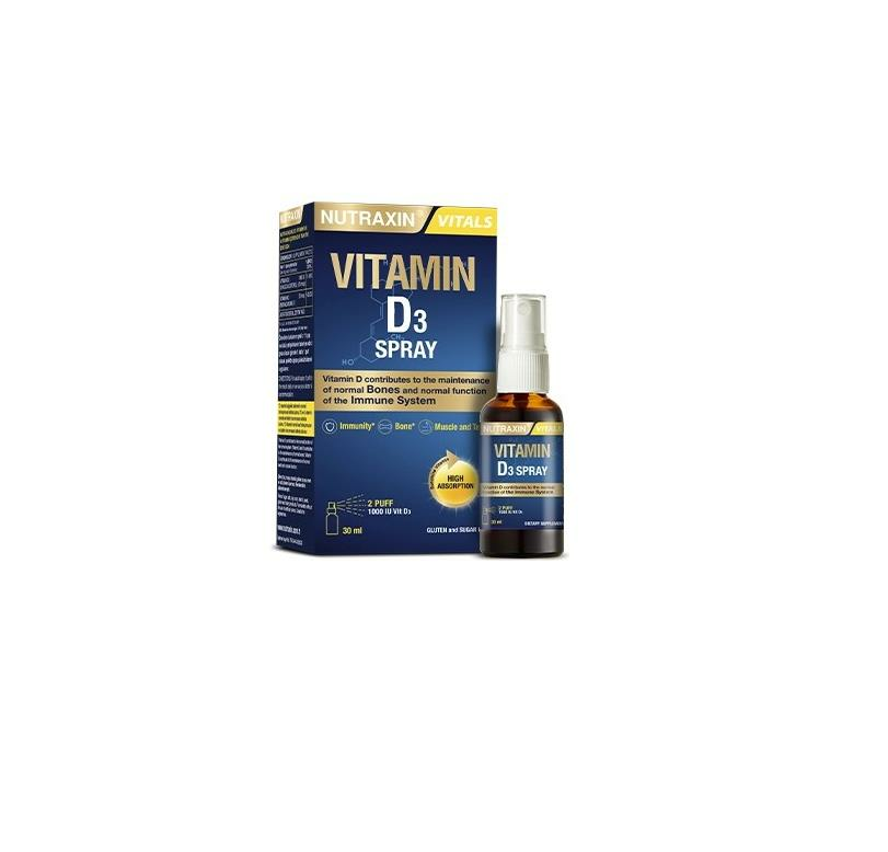 Nutraxin Vitamin D3 Sprey 1000 IU 30 ml