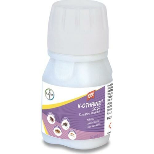 Bayer K-Othrine SC 50 Genel Haşere İlacı 50 ml