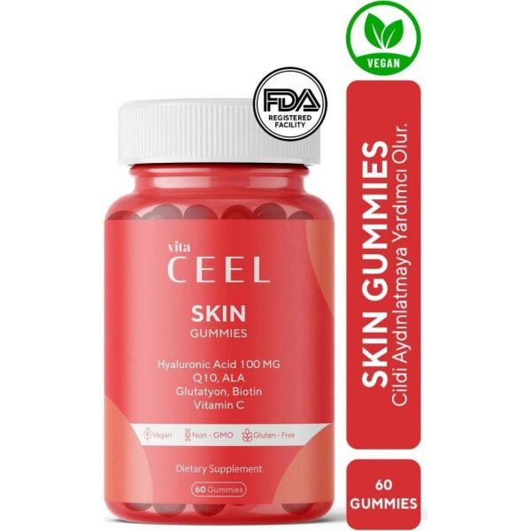 Vita Ceel Skin Vegan Gummies 60 Tablet