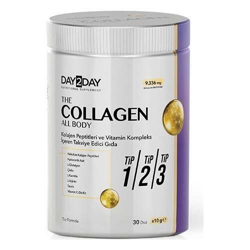 Day2Day The Collagen All Body Tip 1-2-3 Toz Kolajen 300 gr