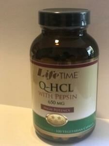 Life Time Q-Betaine HCL 650 mg 100 Kapsül