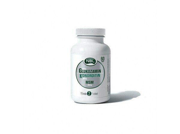 NBL_Glukozamin Kondroitin MSM 60 Tablet