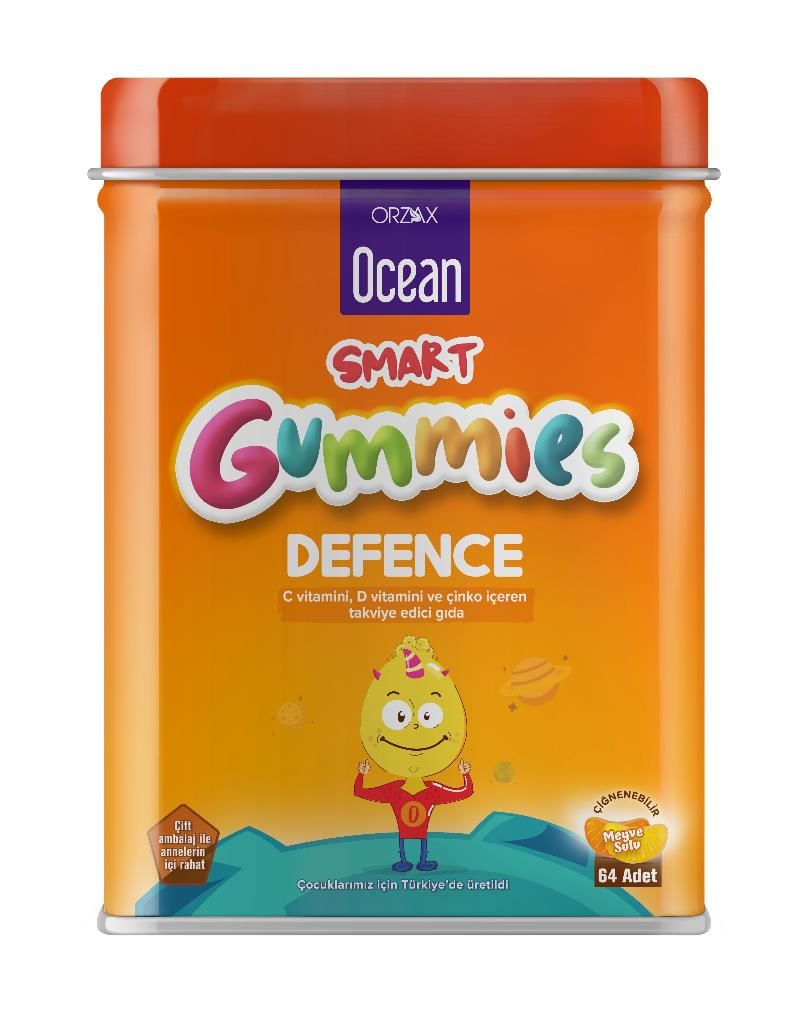 Ocean Smart Gummies Defence 64 Adet Çiğnenebilir Jel Tablet