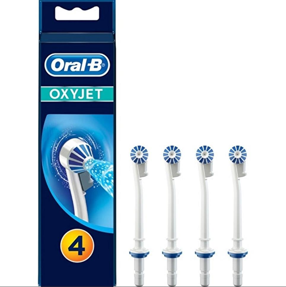 Oral-B Oxyjet Ağız Duşu Yedek Başlığı 4 Adet