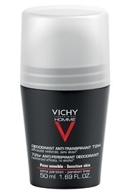 Vichy Homme Terleme Karşıtı İz Bırakmayan Deodorant Yoğun Kontrol 50ml