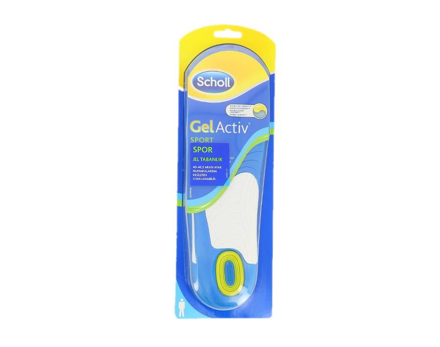 Scholl Gel Activ Erkekler İçin Spor Ayakkabı Tabanlığı