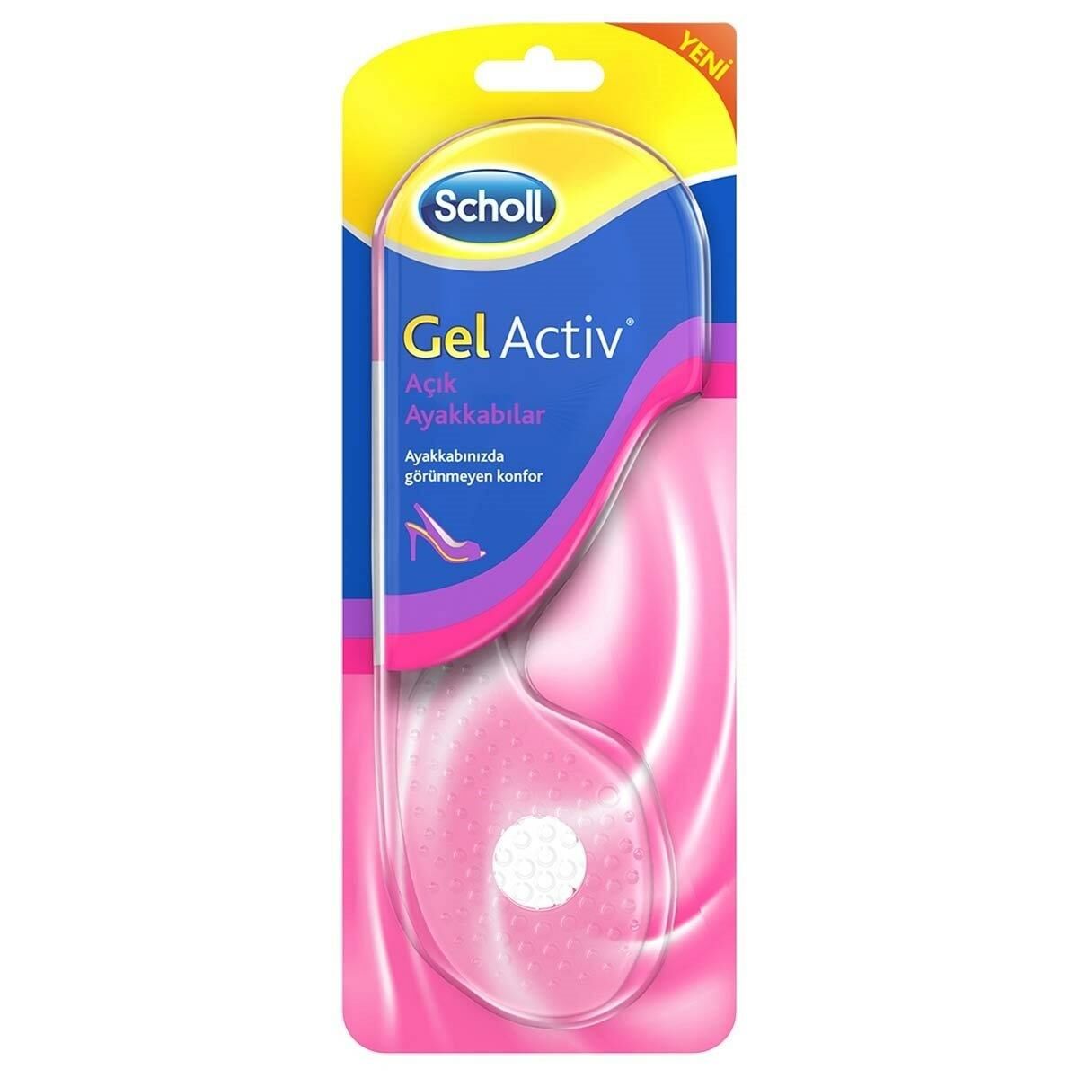 Scholl Gel Activ Açık Ayakkabılar İçin Tabanlık