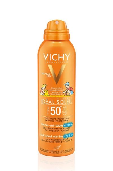 Vichy Capital İdeal Soleil Spf50+ Anti-Sand Sprey Kids 200 ml