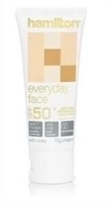 Hamilton Everyday Face Mat Yüz Kremi SPF 50+ 75 gr