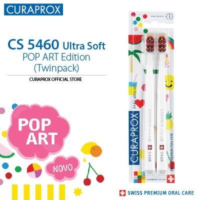 Curaprox Diş Fırçası 2'li CS 5460 Pop Art Edition
