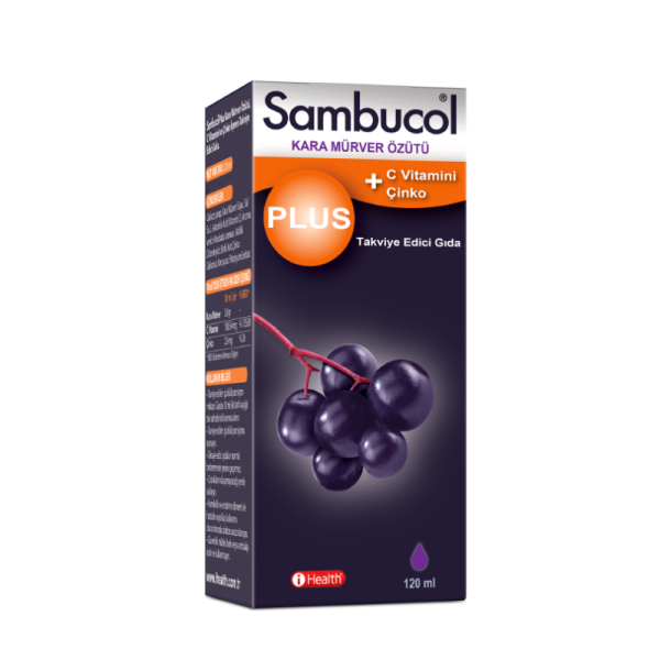 Sambucol Plus Likit Kara Mürver Ekstresi 120 ml