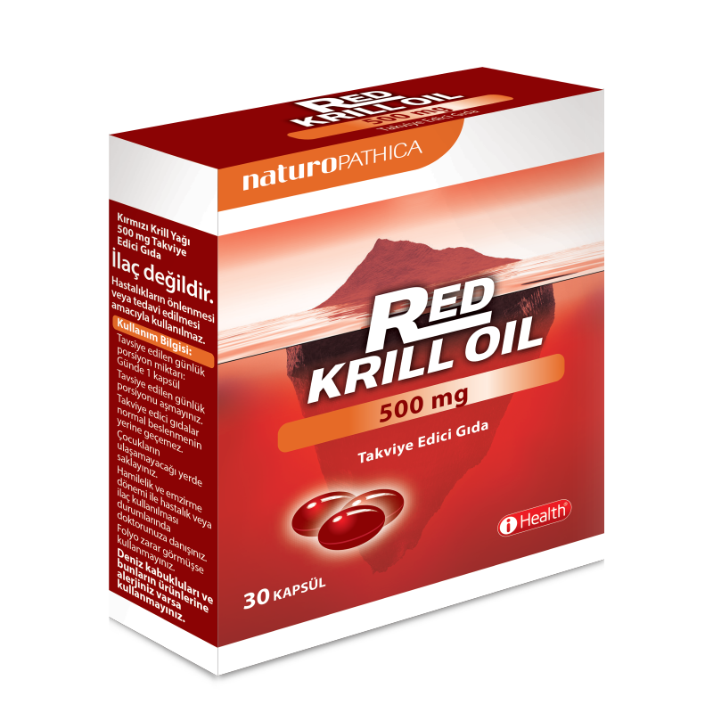 Red Krill Oil 500 mg 30 Kapsül