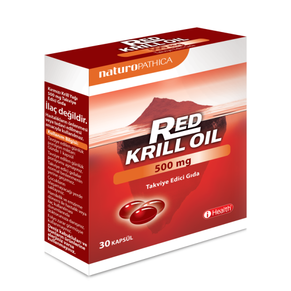 Red Krill Oil 500 mg 30 Kapsül