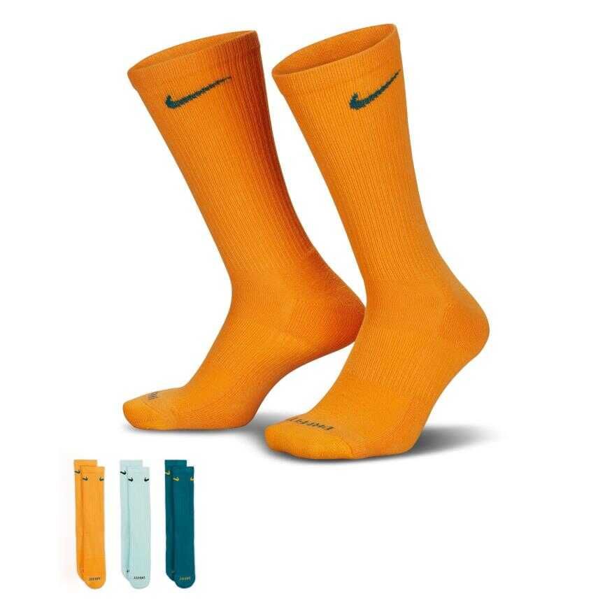 Nike Everyday Plus Cushioned Crew Antrenman Çorapları (3 Çift)