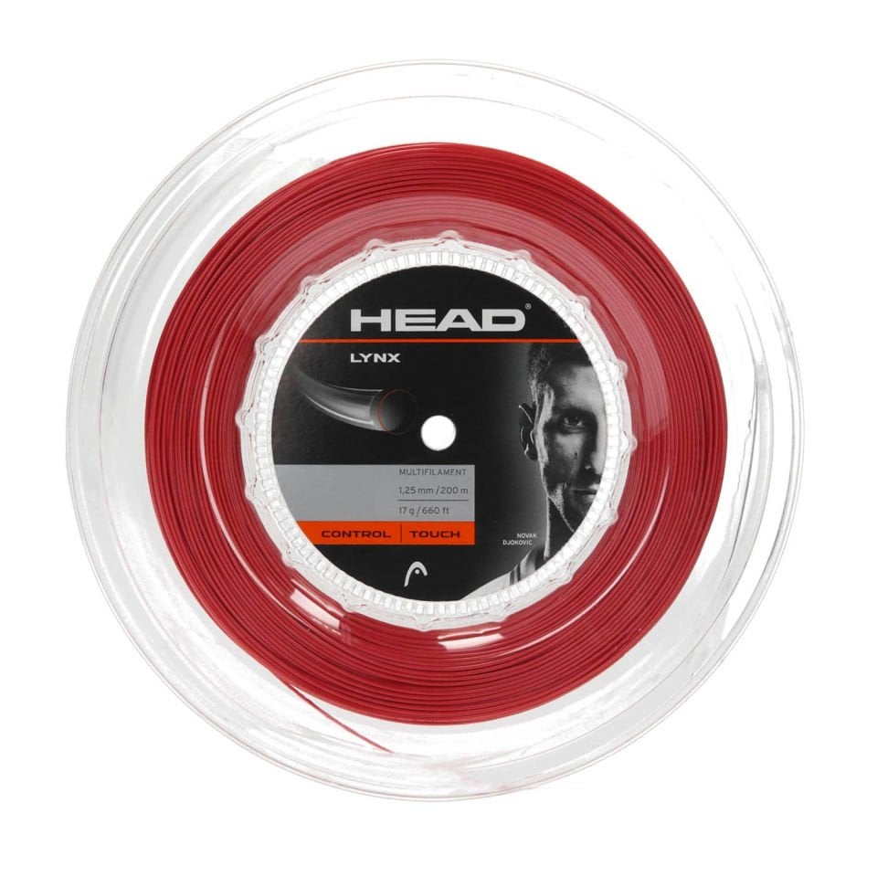 HEAD LYNX RED 200M REEL 1.25