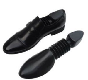 TOPTAN Comfy Plastik Körüklü Ayakkabı Kalıbı Erkek Beden 5 Çift Siyah