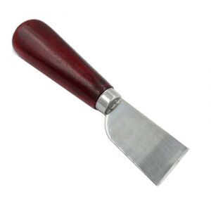 Spatula Deri Kesme Bıçağı Kırmızı Sap 16,5cm Deri El Aleti