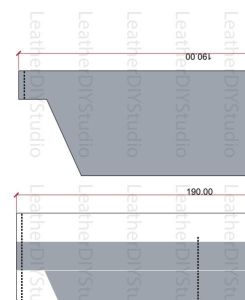 SRT510 Cüzdan PDF Şablon Deri El Aletleri