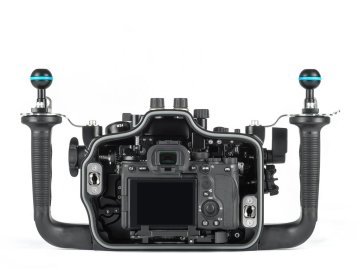 Nauticam  NA-Α1 kabinde Sony a7S III kullanabilmek için adaptör