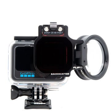 Backscatter GoPro için filtre ve makro seti