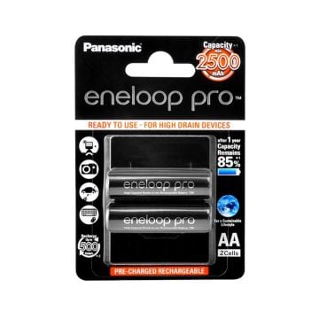 Panasonic Eneloop Pro Şarjlı Pil (2500 mAh)