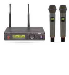 R-1200 UHF DİJİTAL İKİ KANAL WIRELESS MİKROFON (2 EL)