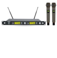 R-1250S UHF DİJİTAL İKİ KANAL WIRELESS MİKROFON (2 EL)