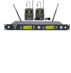 R-1250S UHF DİJİTAL İKİ KANAL WIRELESS MİKROFON (2 YAKA)