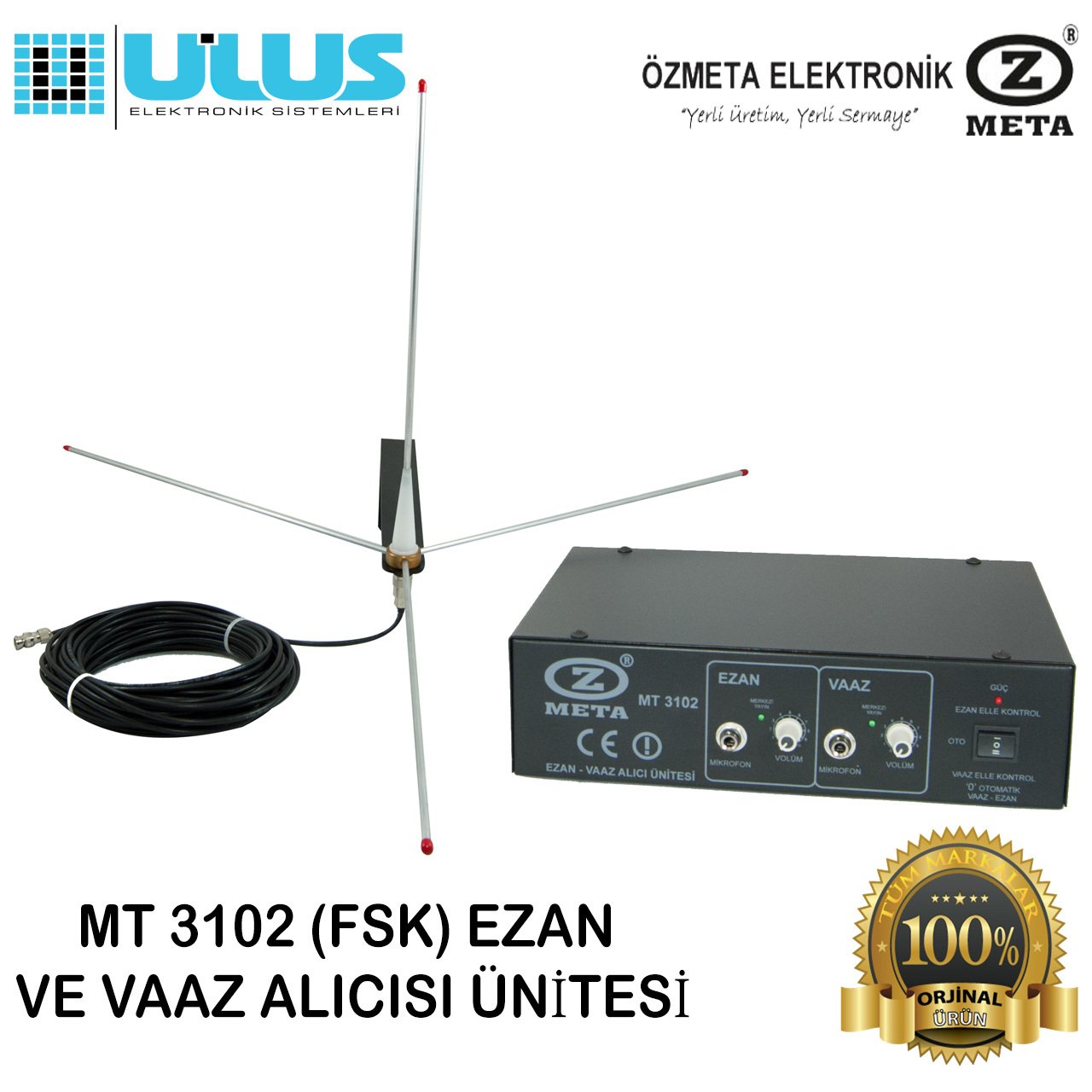 MT 3102 (FSK) EZAN VE VAAZ ALICISI ÜNİTESİ