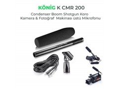 KÖNİG K CMR 200 Kondenser Boom Kamera Mikrofonu