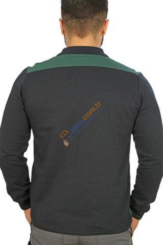 Polo Yaka İş Tişörtü Sweatshirt