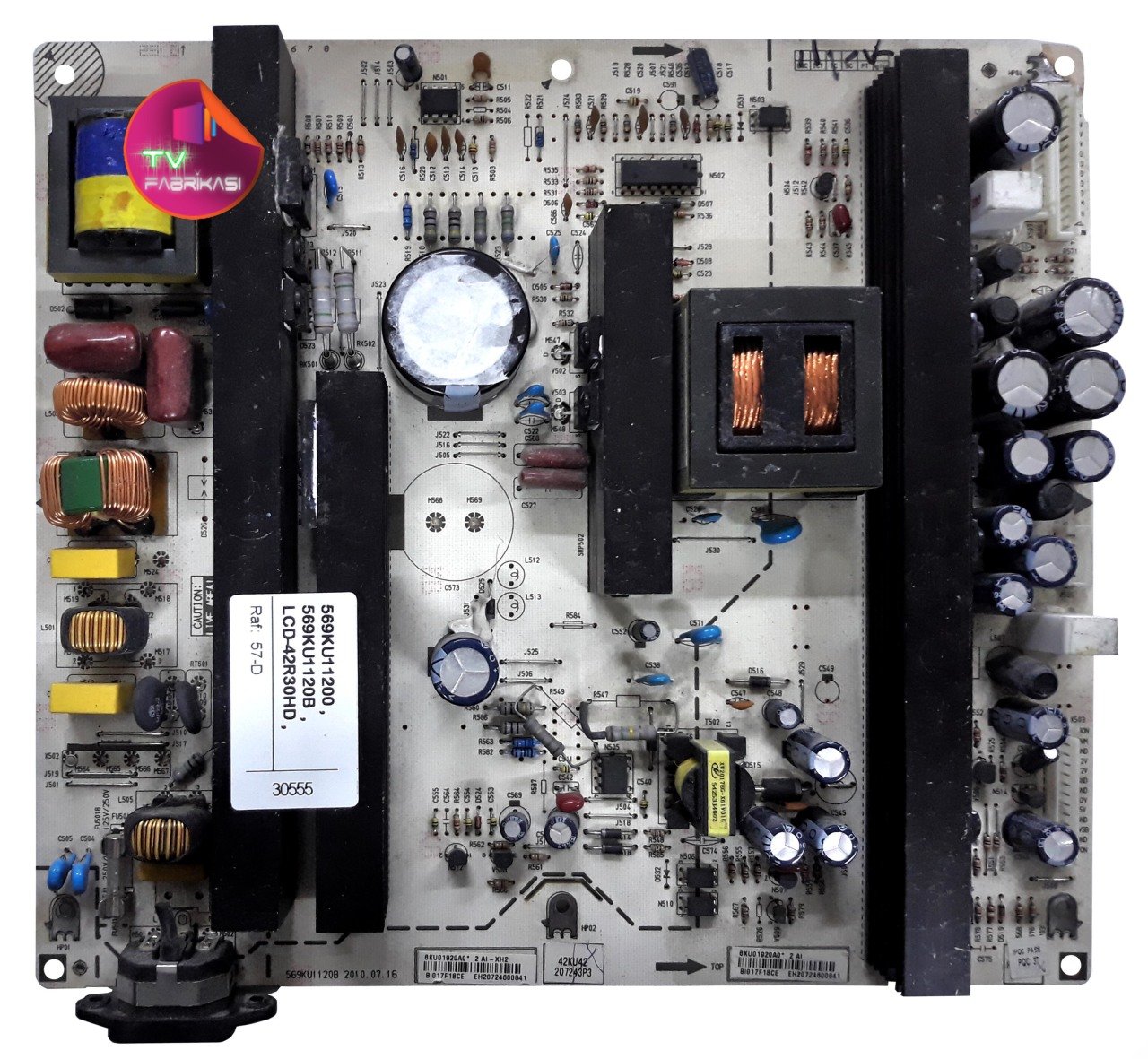 569KU11200 , 569KU1120B  , LCD-42R30HD , POWER BOARD , SANYO BESLEME