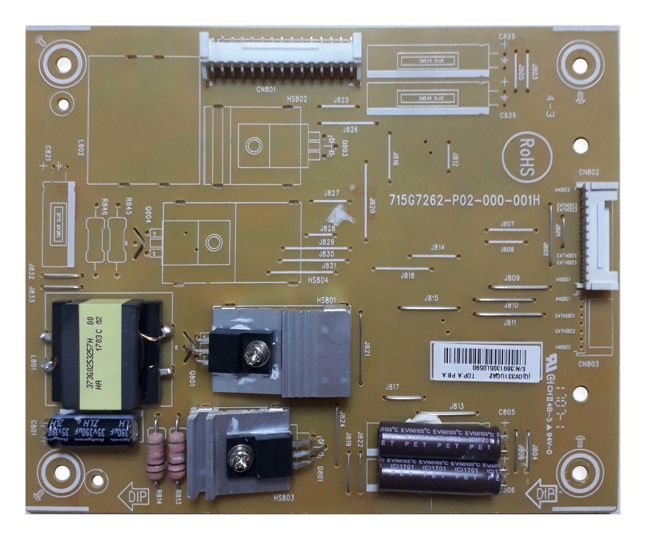 715G7262-P02-000-001H , Philips LED Driver Board