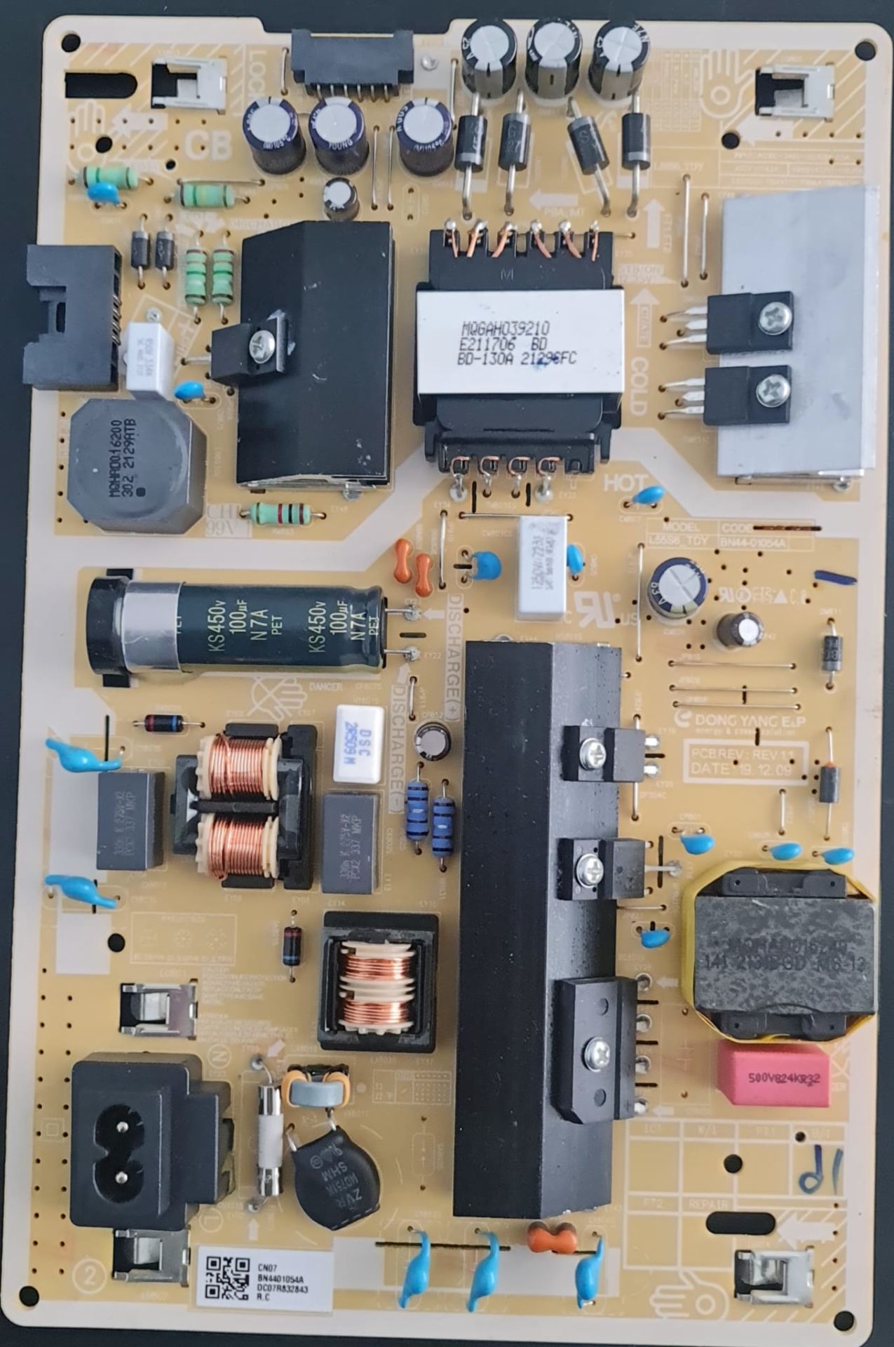 SAMSUNG,UE55AU7000XTK,BN44-01054A,POWER,BOARD