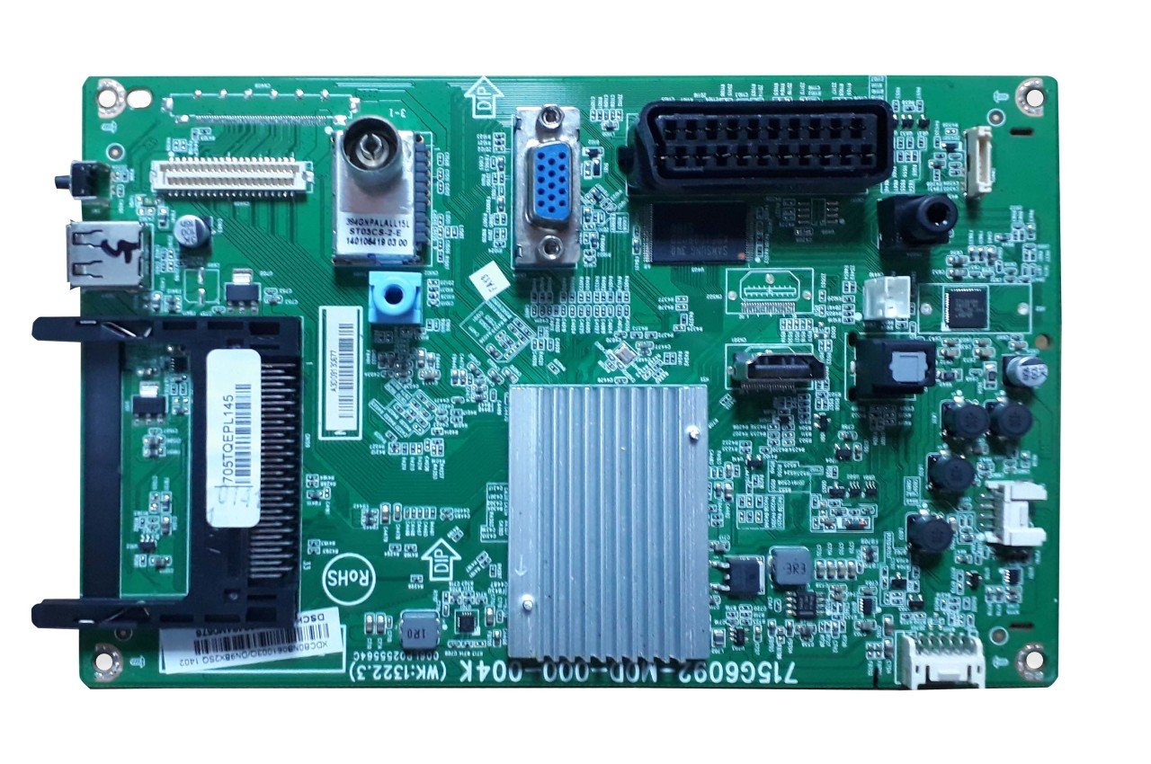 715G6092-M0D-000-004K , 24PFH4109/88 , 705TQEPL002 , WK1322.3 , Main Board , Philips Anakart